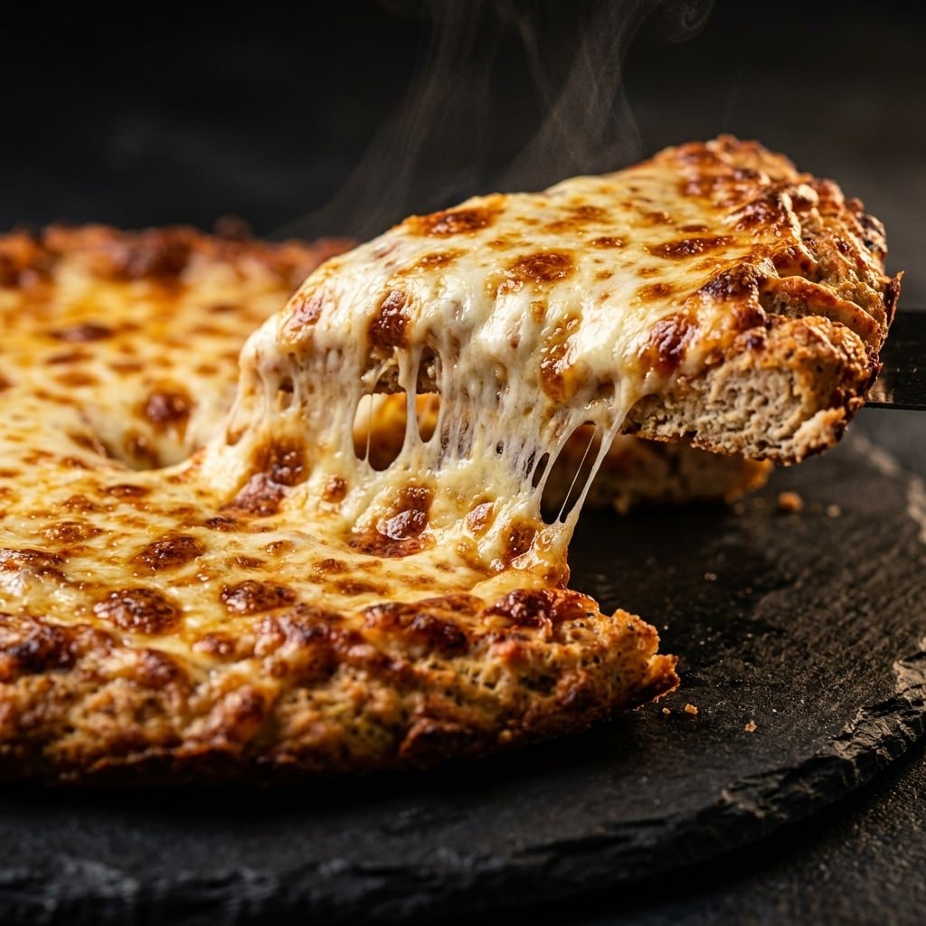 Carnivore Pizza, plated