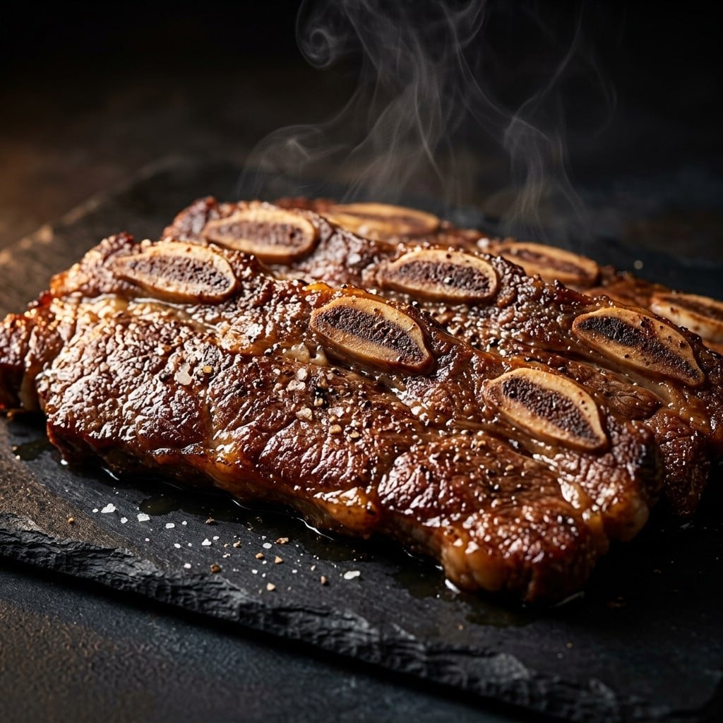 Flanken Short Ribs, plated