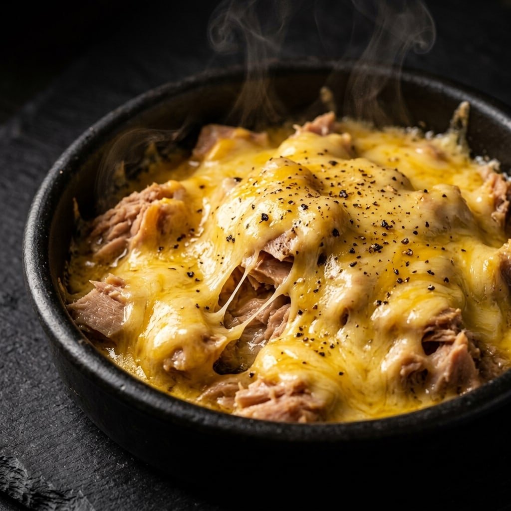 Tuna Melt Bowl, plated